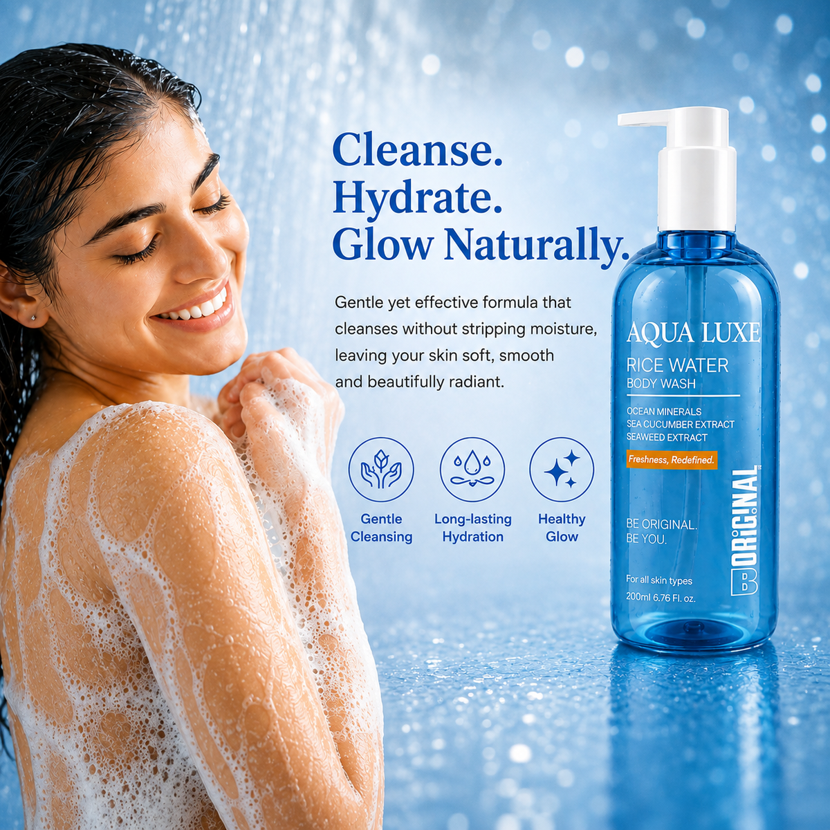 Rice Water Body Wash (Aqua Luxe)
