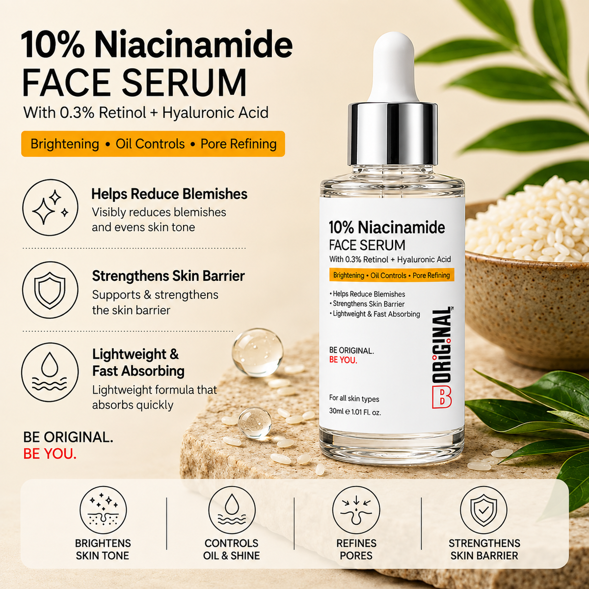 10% NIACINAMIDE FACE SERUM