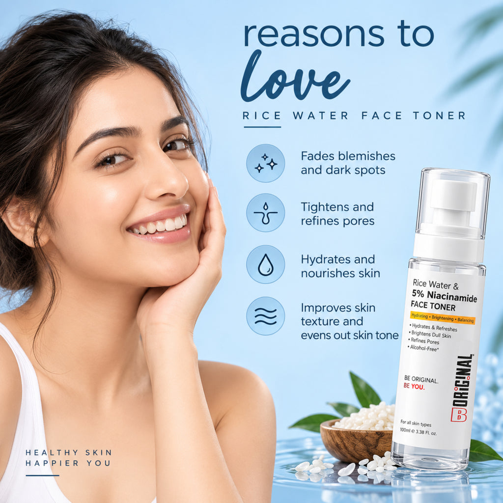 RICE WATER & 5% NIACINAMIDE FACE TONER