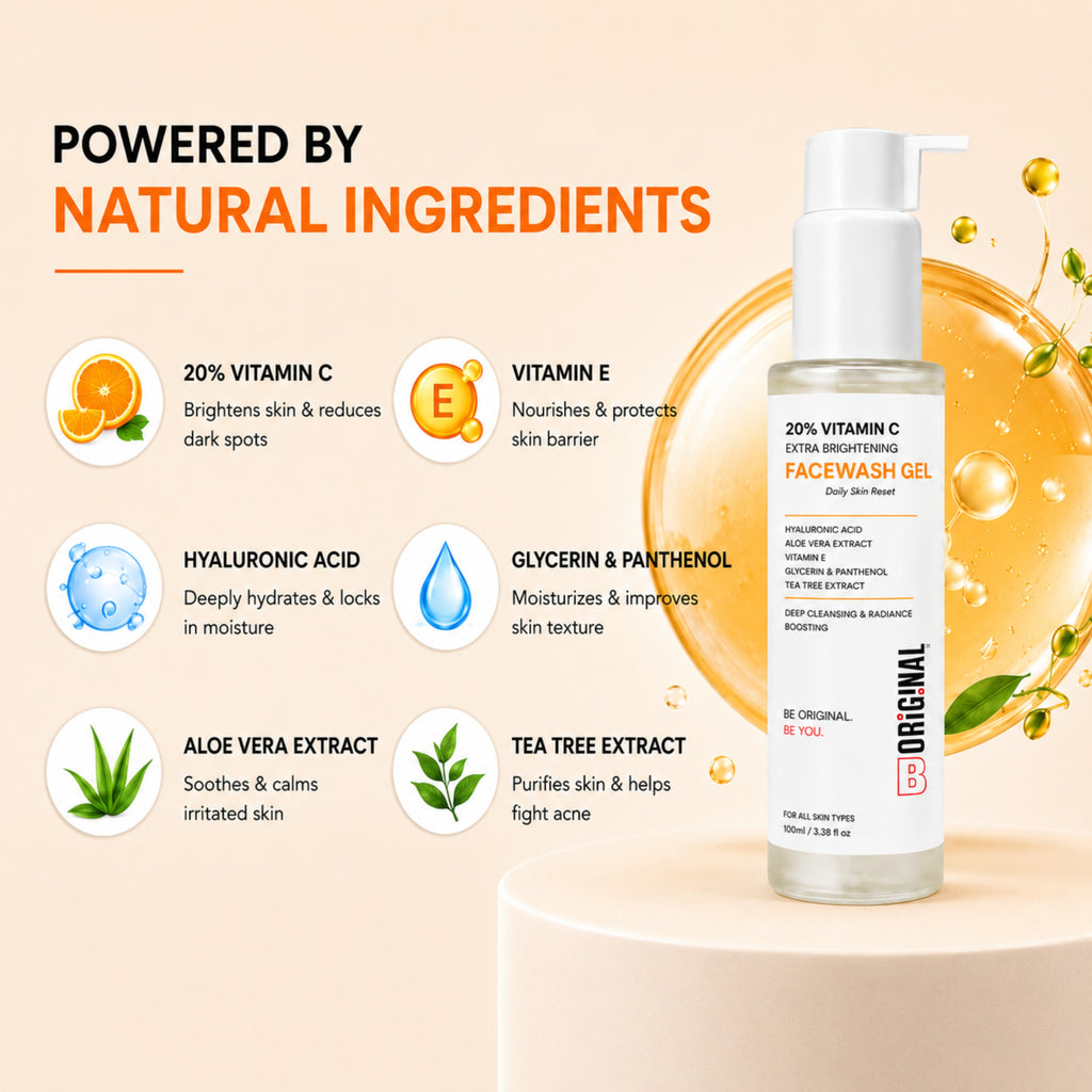 20% Vitamin C Extra Brightening Facewash Gel