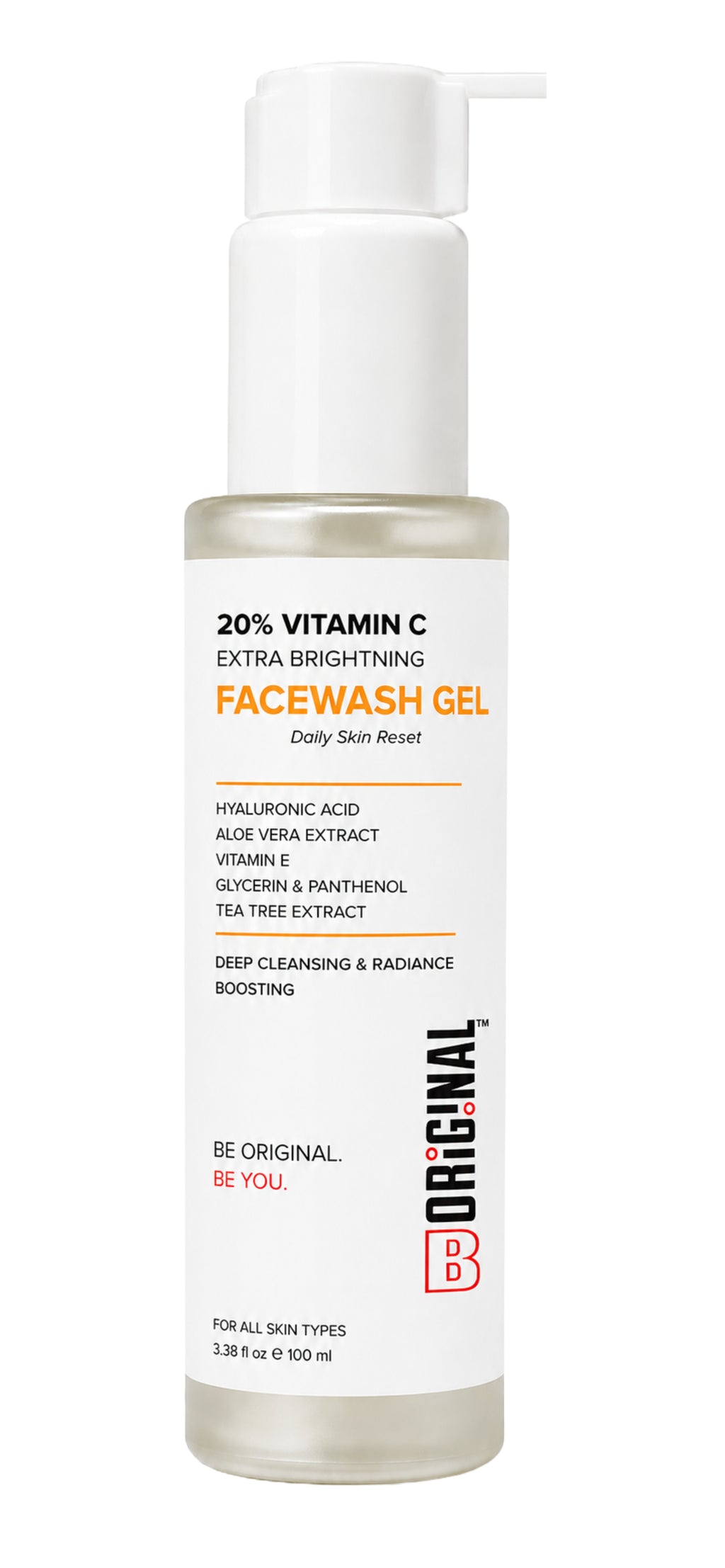 20% Vitamin C Extra Brightening Facewash Gel