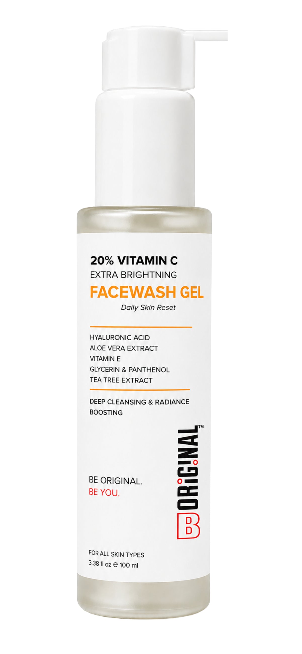 20% Vitamin C Extra Brightening Facewash Gel