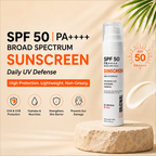 Sunscreen SPF 50 PA++++ Broad Spectrum