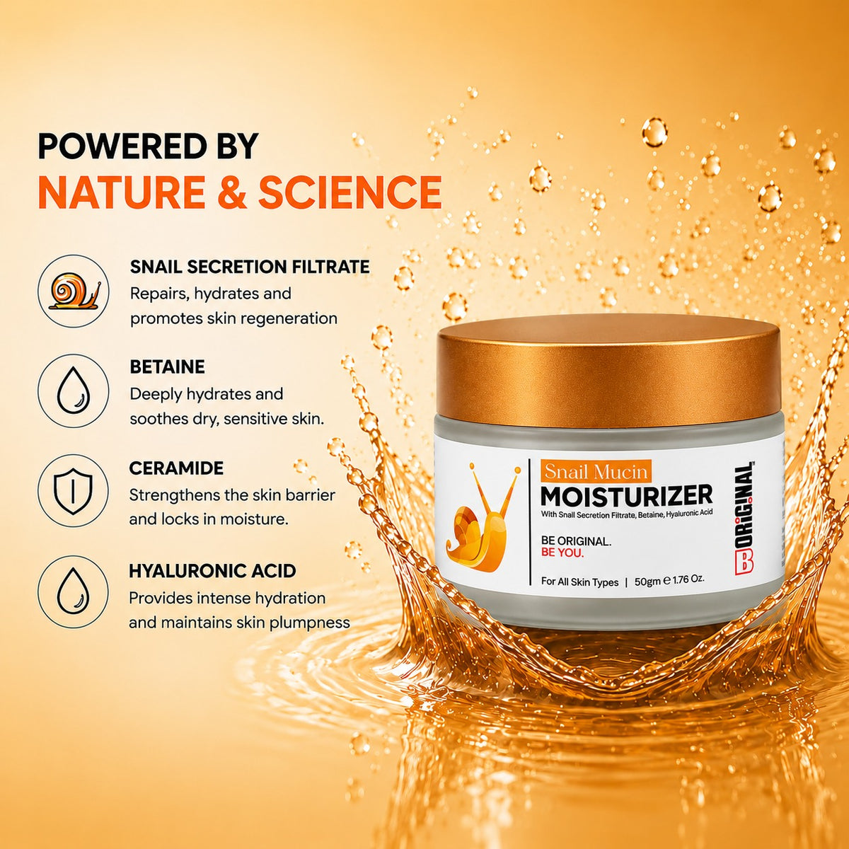 Snail Mucin Moisturizer